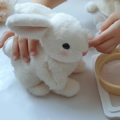Realistic Electric Plush Toy Rabbit