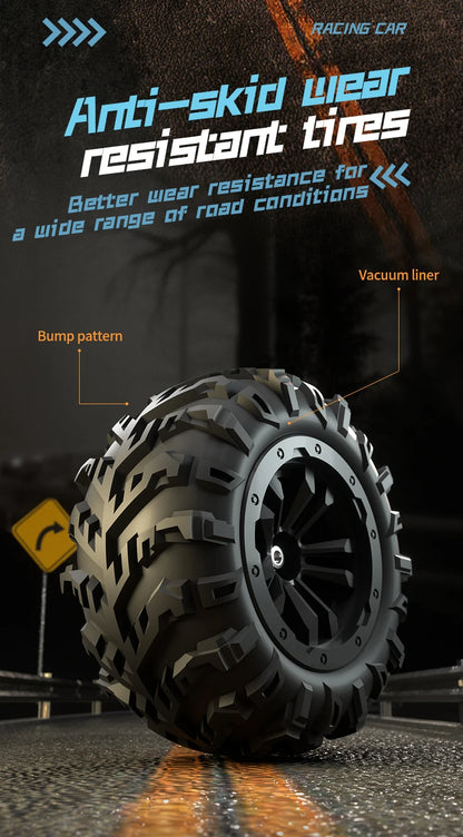 BEAST MAX and PRO High-Power Four-Wheel Drive RC Off-Road Racing Cars