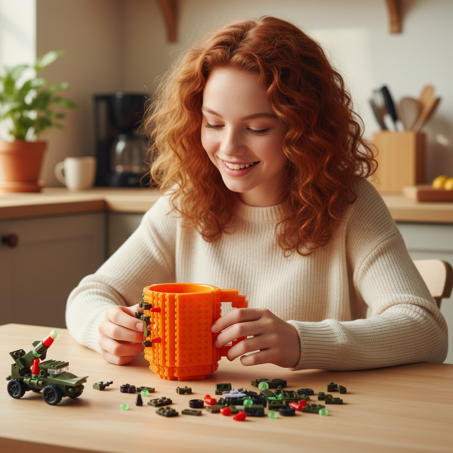 LEGO Creative Build-on Brick Mugs