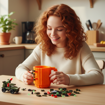 LEGO Creative Build-on Brick Mugs