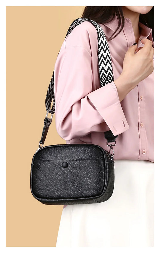 Chic Leather Designer Crossbody Bags