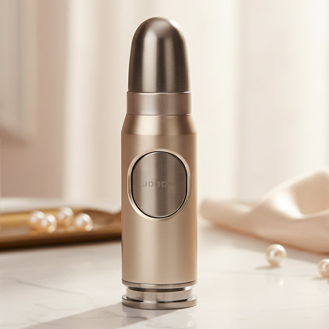 JOBON Metal Bullet Shaped Windproof Butane Lighter