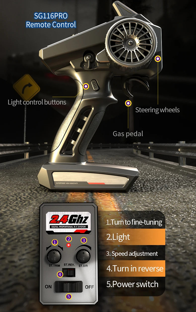 BEAST MAX and PRO High-Power Four-Wheel Drive RC Off-Road Racing Cars