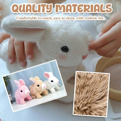 Realistic Electric Plush Toy Rabbit