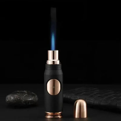 JOBON Metal Bullet Shaped Windproof Butane Lighter
