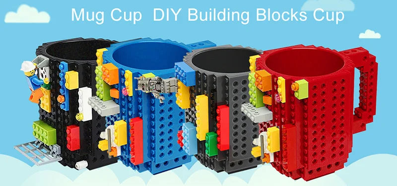 LEGO Creative Build-on Brick Mugs