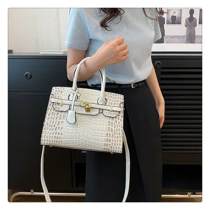 Birkin Inspired Crocodile Leather Handbags - The Dubai Collection