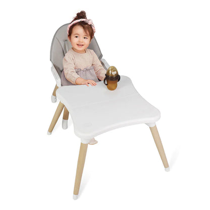 Beech Wood 3 in 1 Table & Highchair