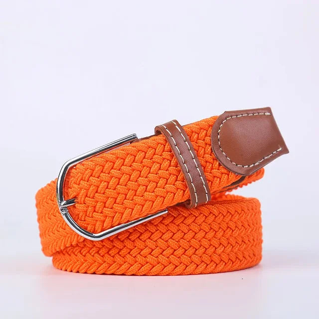 Casual Woven Fabric Elastic Belts