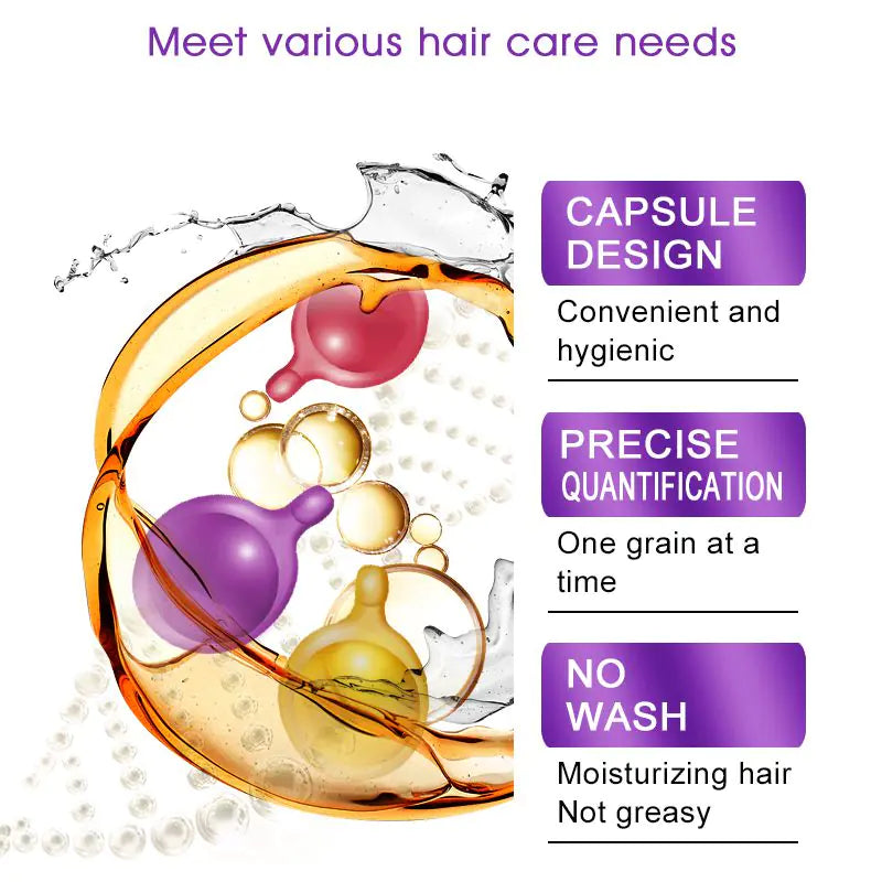 Hair Serum Vitamin Capsules