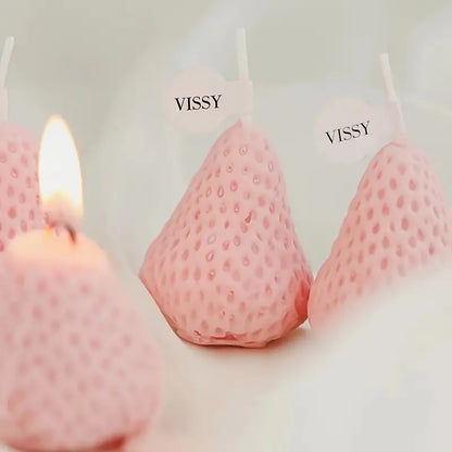 Strawberry Aromatic Candles