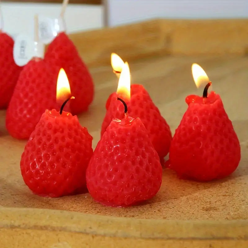 Strawberry Aromatic Candles