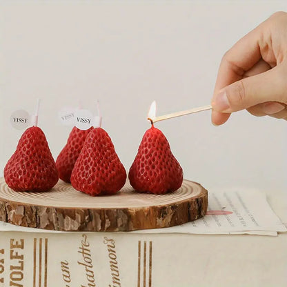 Strawberry Aromatic Candles