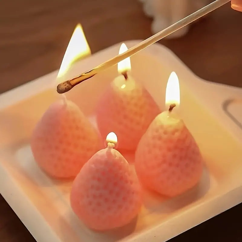 Strawberry Aromatic Candles