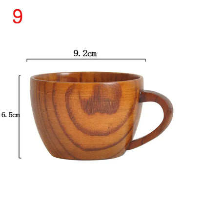 Natural Spruce Wooden Mugs