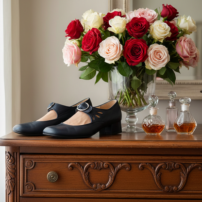 Mary Jane Chunky Heels