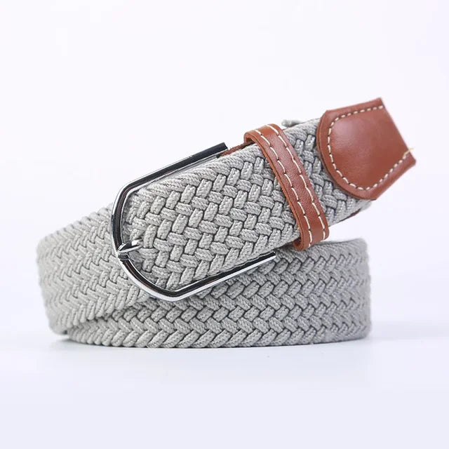 Casual Woven Fabric Elastic Belts