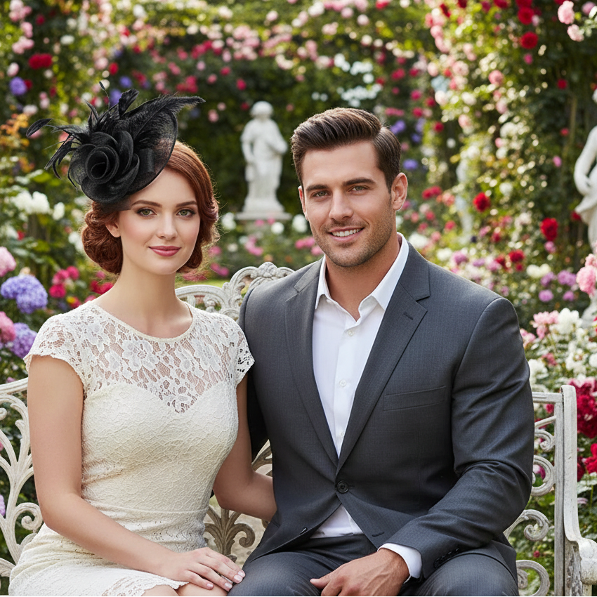 Ostrich Feather Fascinators