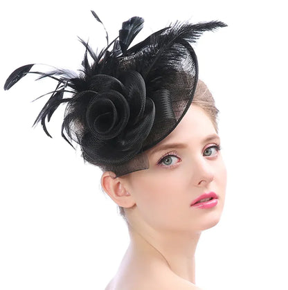 Ostrich Fascinator Hats