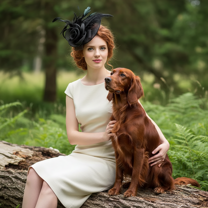 Ostrich Feather Fascinators