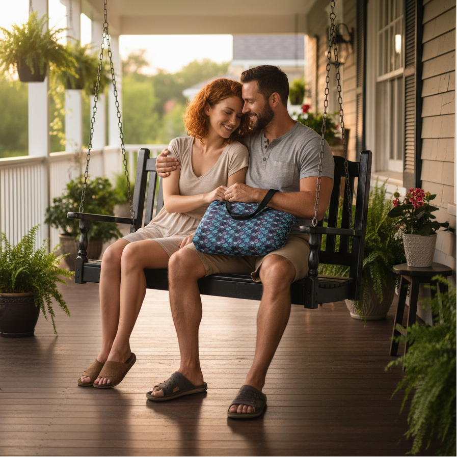 Large BloomZ Tote Bag