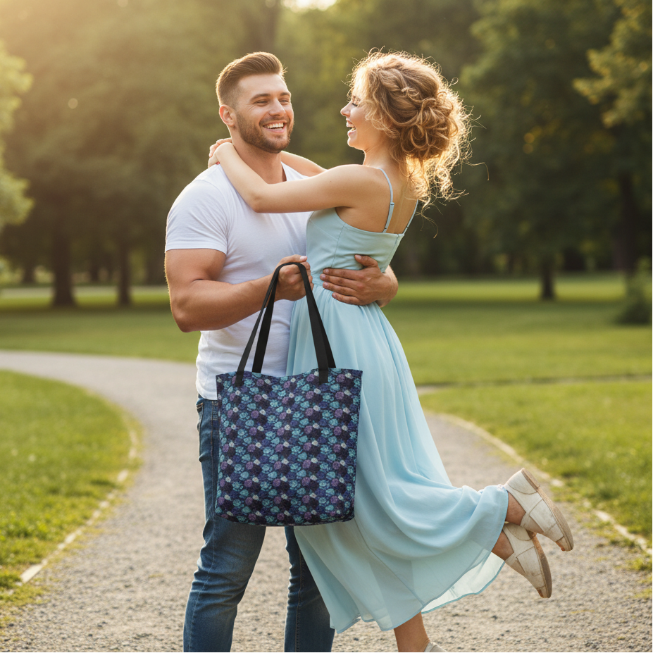 Large BloomZ Tote Bag