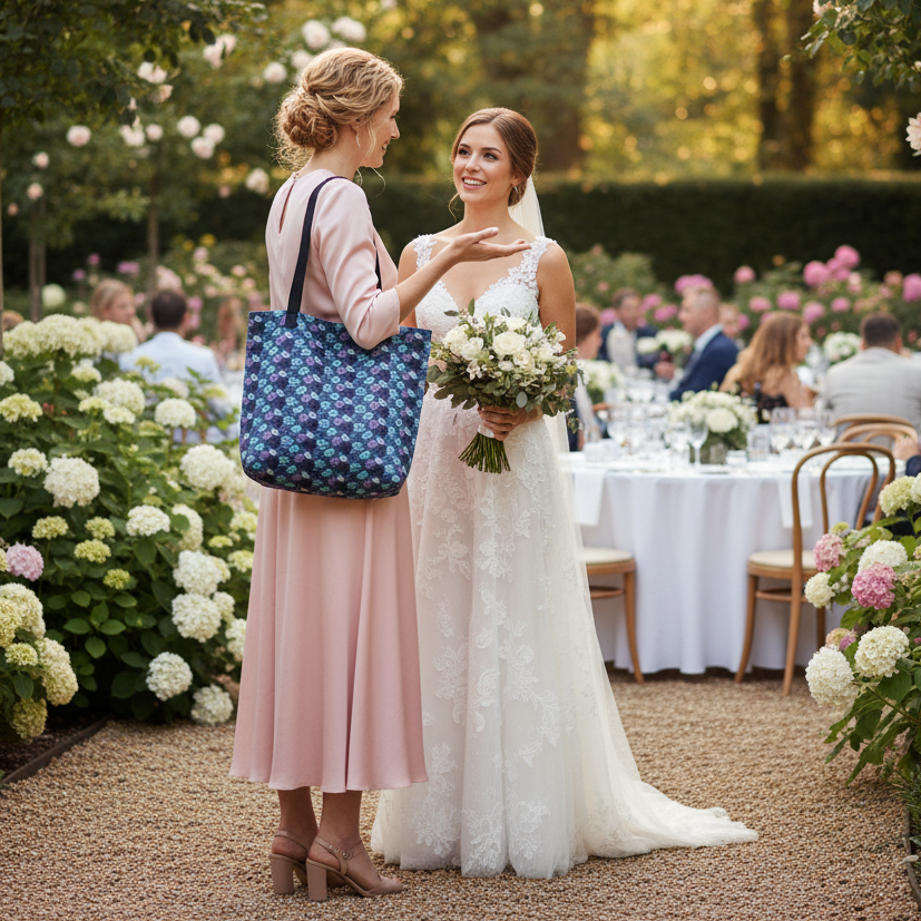 Large BloomZ Tote Bag