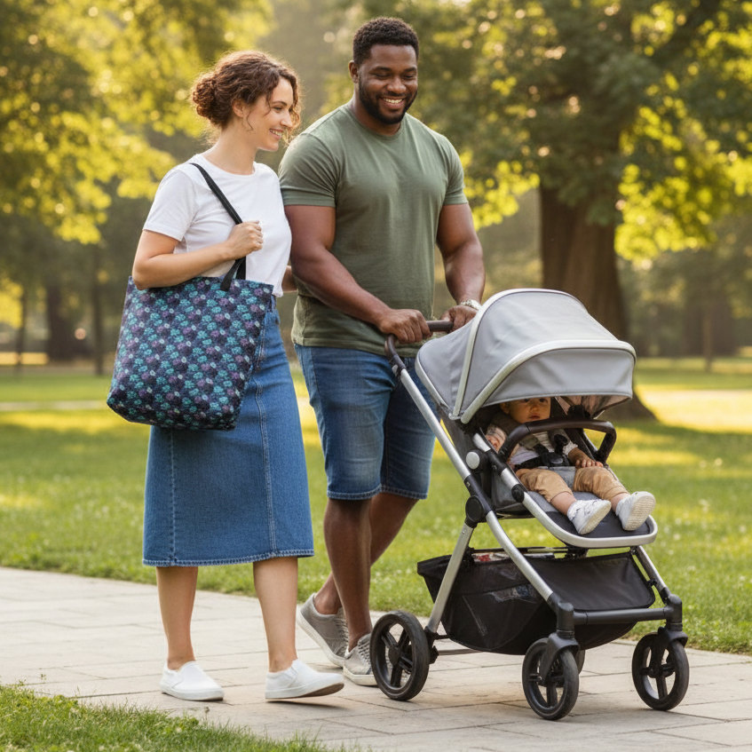 Large BloomZ Tote Bag