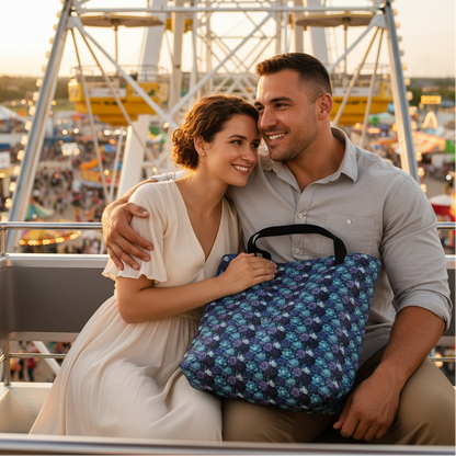 Large BloomZ Tote Bag