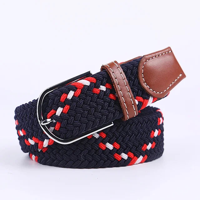 Casual Woven Fabric Elastic Belts