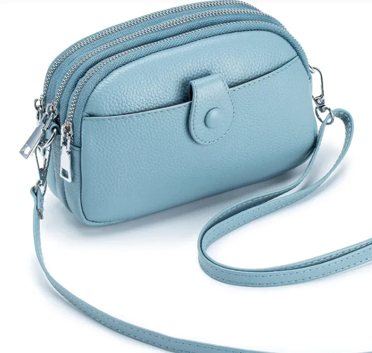 Sacos Leather Crossbody Bags