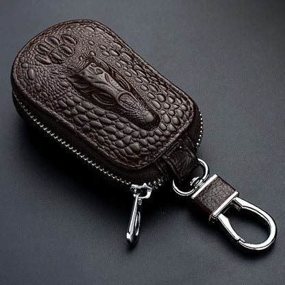 Vinci Genuine  Cowhide Leather Car Key Case