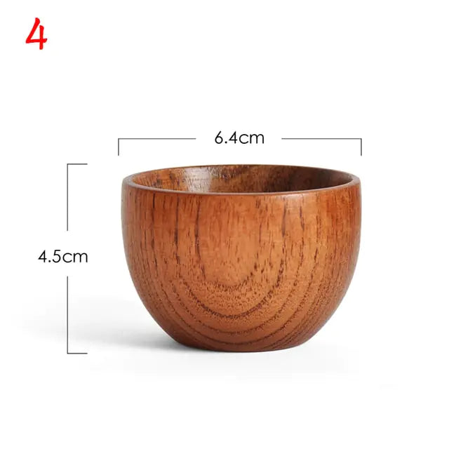 Natural Spruce Wooden Mugs