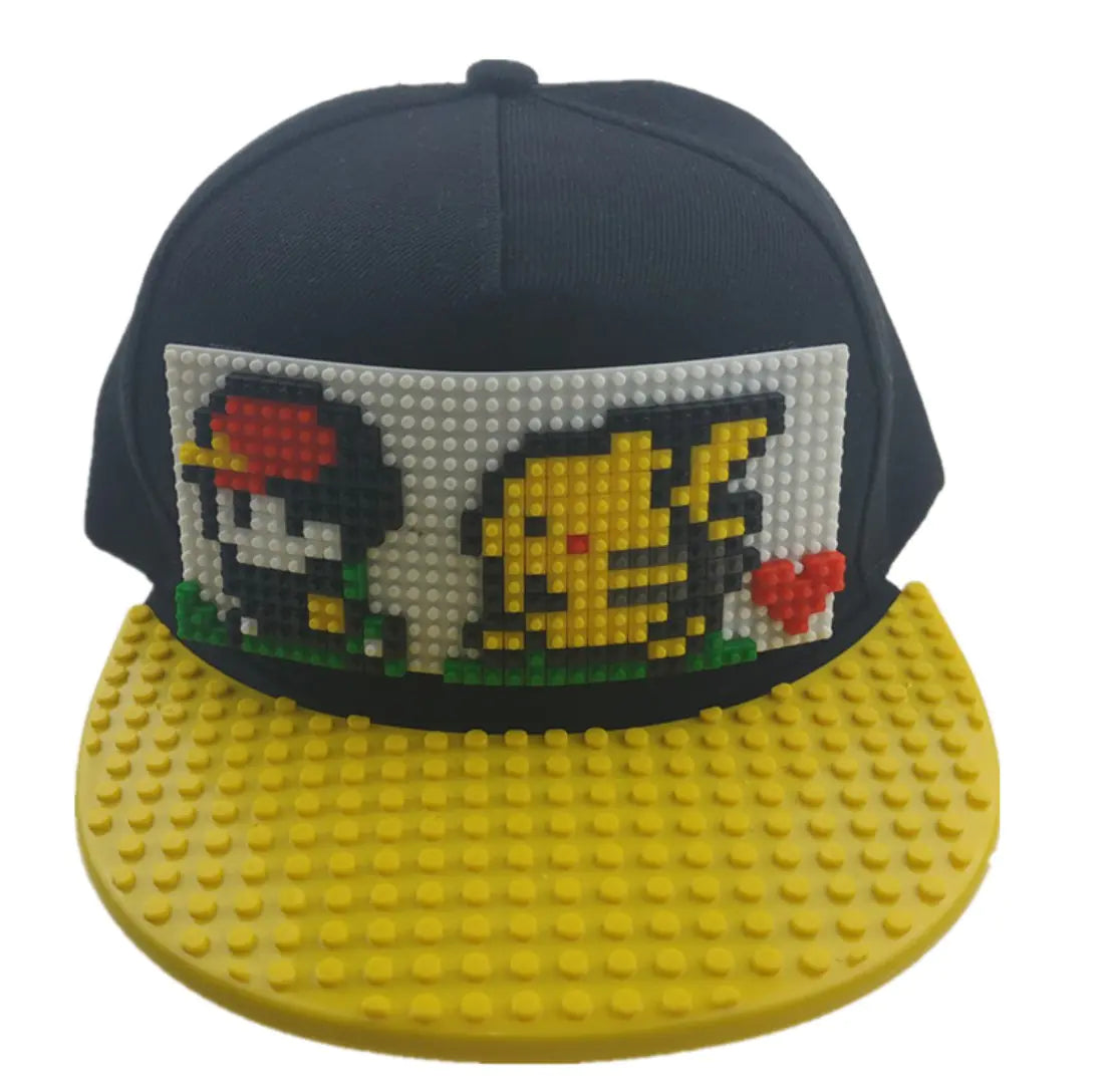 DIY Personalized LEGO Baseball Caps for Kids and Adults
