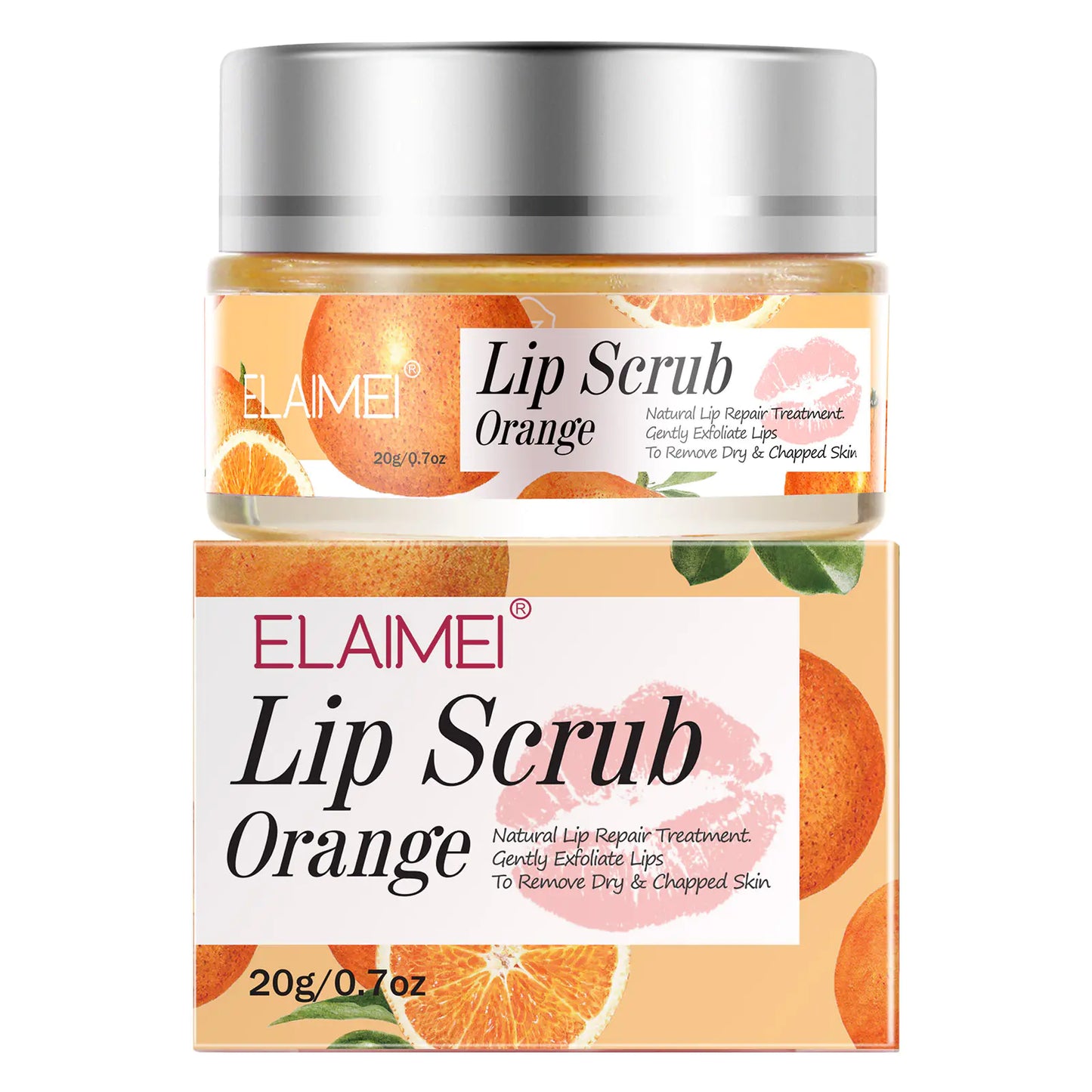 Elaimei Lip Scrub for Exfoliation and Anti-Cracking