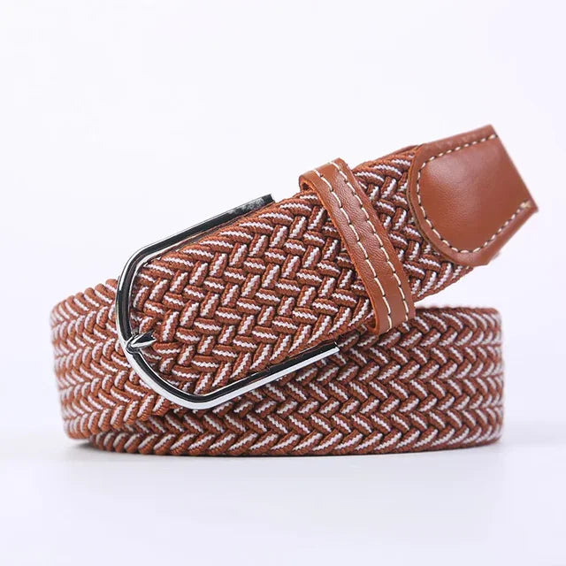 Casual Woven Fabric Elastic Belts