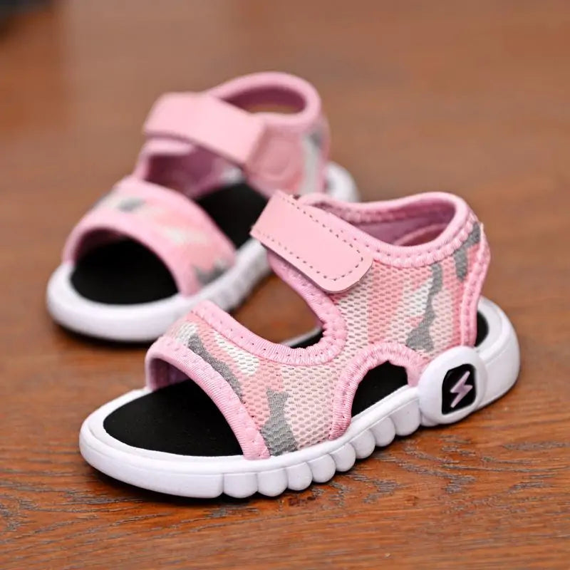 Kids Summer Camo Sandals