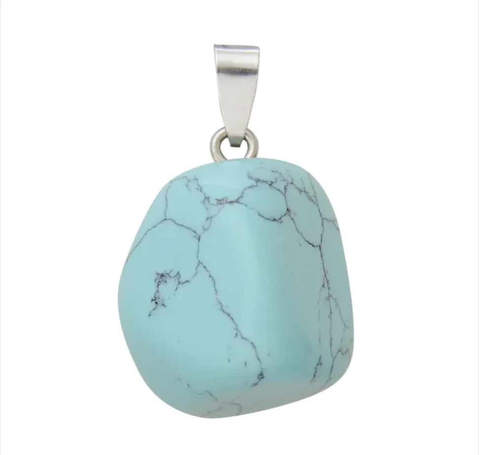 Natural Stone Irregular Pendants