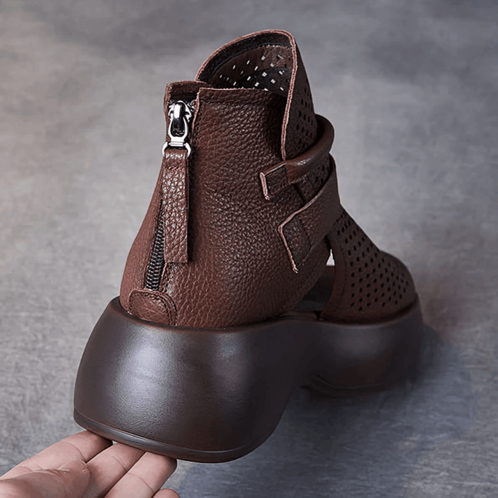 Roman High-Top Platform Sandals