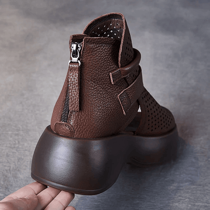 Roman High-Top Platform Sandals