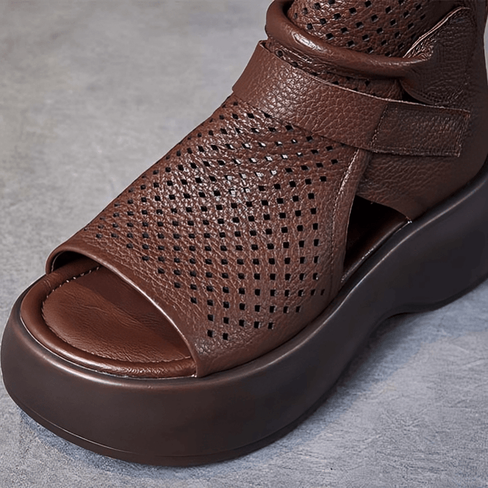 Roman High-Top Platform Sandals