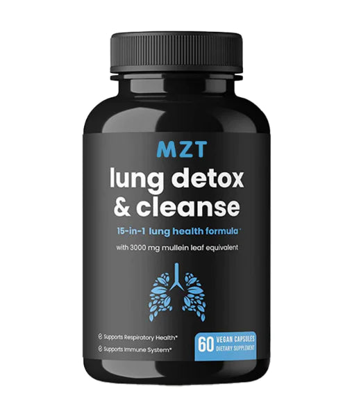 Lung Detox & Cleanse Mullein Leaf Capsules