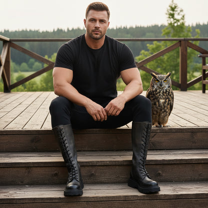 Vintage Leather Martin Riding Boots