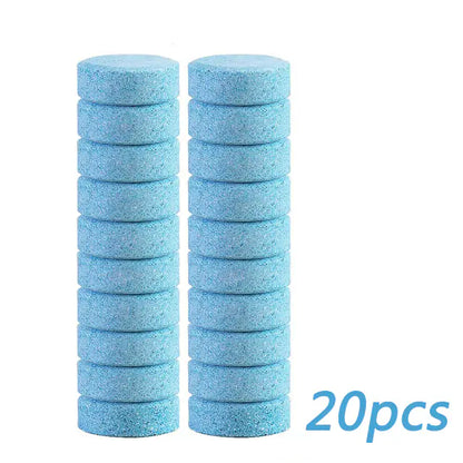 Vehicle Windshield Wiper Effervescent Cleaning Tablets