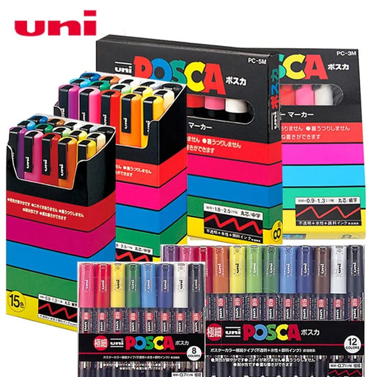 UNI POSCA Comic Graffiti Marker Pens