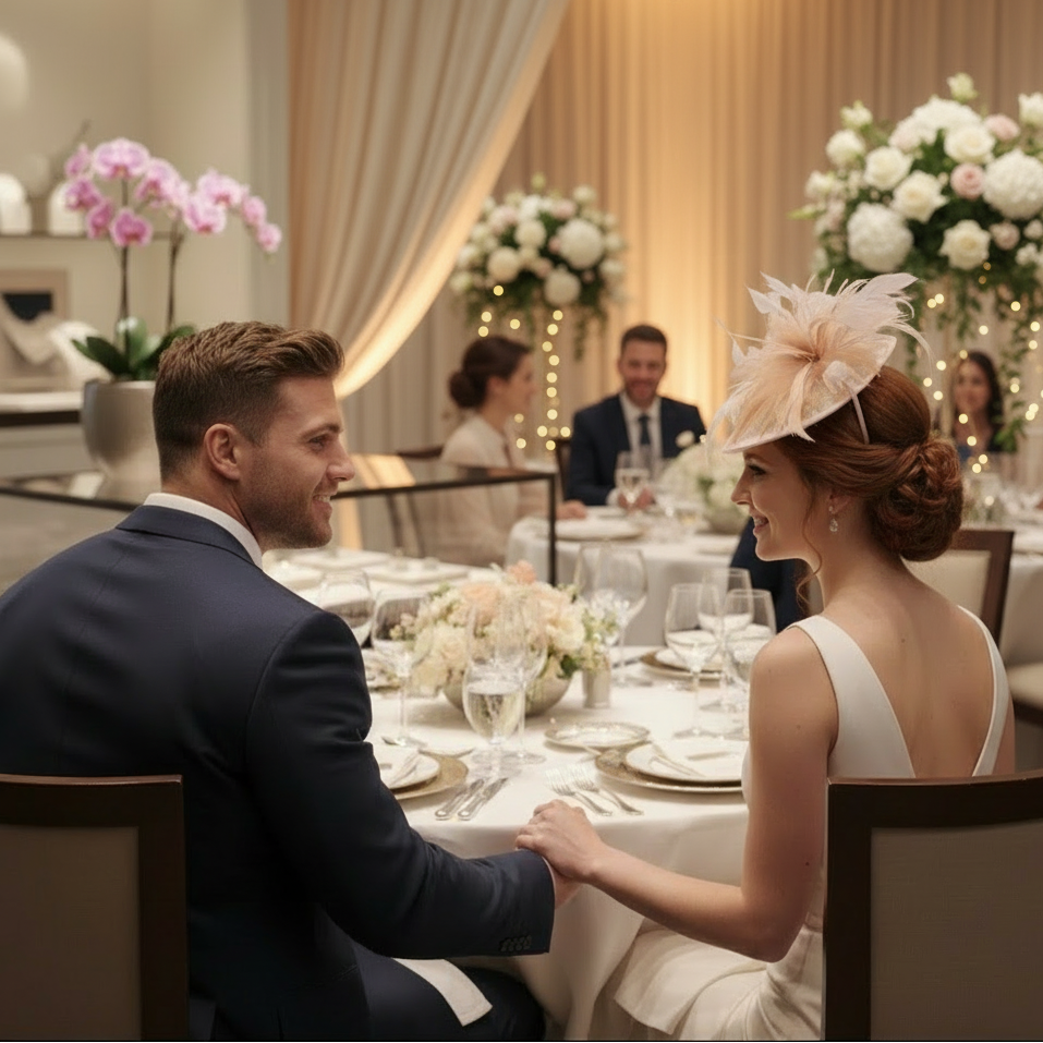 Ostrich Feather Fascinators