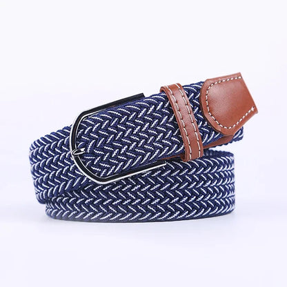 Casual Woven Fabric Elastic Belts