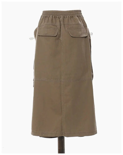 Multi Pocket Cargo Skirts