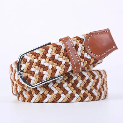 Casual Woven Fabric Elastic Belts