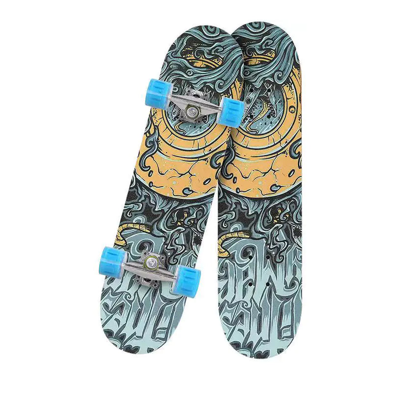 Kingbox Colorful Flash Wheel Skateboards
